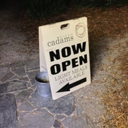 Cadams Wine Bar - Signage