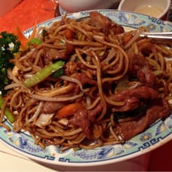 Chinarestaurant Zhang - Beef fried noodles - tasted amazing