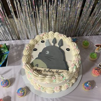 Alebrijes Bakery - Custom Totoro studio ghibli birthday cake. - Bakeries Near Me - Rancho Cucamonga, California