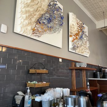 Seven Stars Bakery - a coffee shop counter with a variety of items - Bakeries Near Me - Providence, Rhode Island