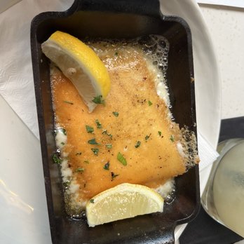 Olive Pit Grill -  Brea - Saganaki. Delish! Be careful extremely hot. - Greek Near Me - Brea, California