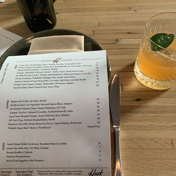 Husk - Menu 8/16/24 - American Near Me - Charleston, South Carolina