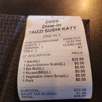Taizzi Sushi - Katy - Sushi Bars Near Me - Katy, Texas