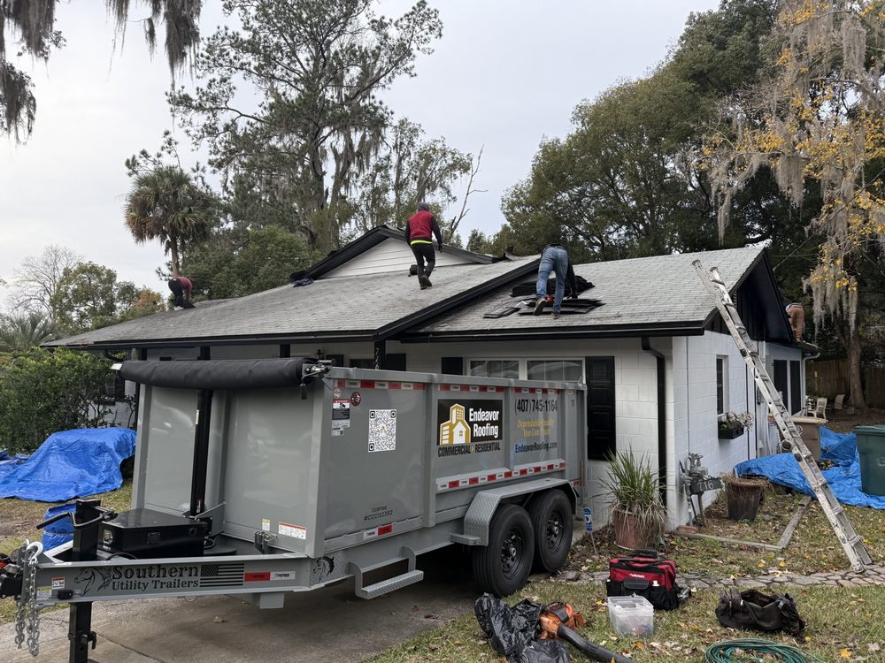 Slide of Endeavor Roofing