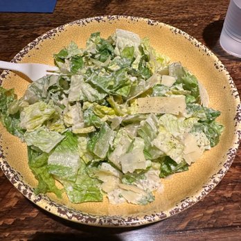 Mom's Pizza & Pasta - Caesar Salad was covered in too much dressing so order it on the side. - Pizza Near Me - Vista, California Mom's Pizza & Pasta - Caesar Salad was covered in too much dressing so order it on the side. - Pizza Near Me - Vista, California