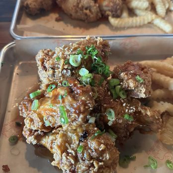 Donkey Mo’s - Soy garlic 6 wings - Korean Near Me - Austin, Texas Donkey Mo’s - Soy garlic 6 wings - Korean Near Me - Austin, Texas