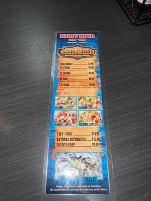 Menu photo 2 La Cruda Mariscos Riverside, CA