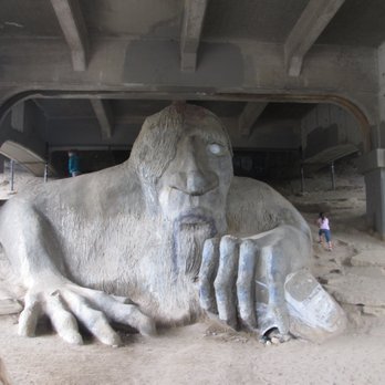 Fremont Troll - Public Art Near Me - Seattle, Washington