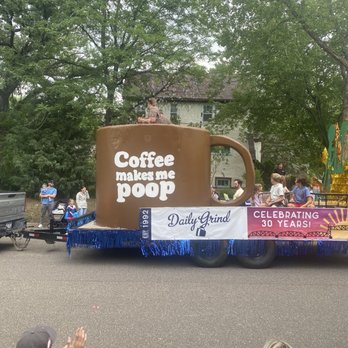 Daily Grind - Lumberjack parade float! - Coffee & Tea Near Me - Stillwater, Minnesota