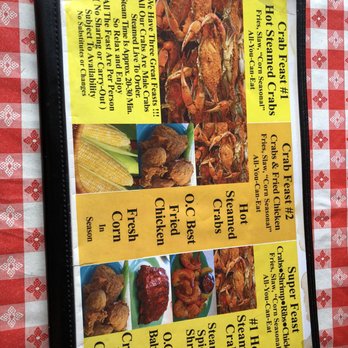 Crab Bag - Eat All You Can Crab Combos - Seafood Near Me - Ocean City, Maryland