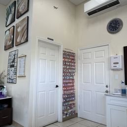 Station of nail colors Station of nail colors