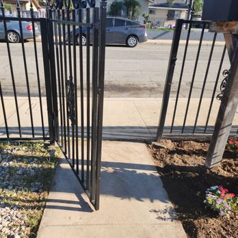 Carrasco Ornamental - Prior to repiar, gate wouldn't fully open - Metal Fabricators Near Me - Pomona, California