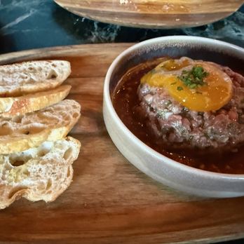 Hearthstone Kitchen & Cellar - Beef tartare. - New American Near Me - Las Vegas, Nevada