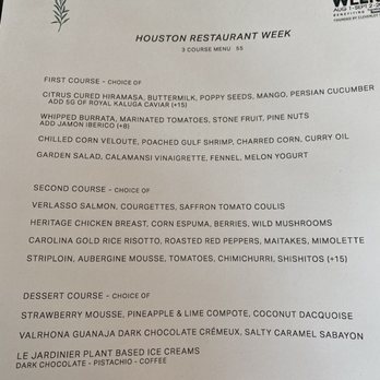 Le Jardinier - HRW menu - French Near Me - Houston, Texas Le Jardinier - HRW menu - French Near Me - Houston, Texas