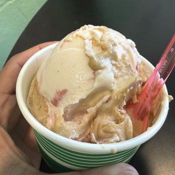 Gelato Vero Caffe - Strawberry and espresso gelato - Coffee & Tea Near Me - San Diego, California