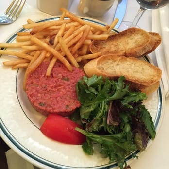 Le Charlot - Nice tartare. Lil bit watery, but tasty. - French Near Me - New York, New York
