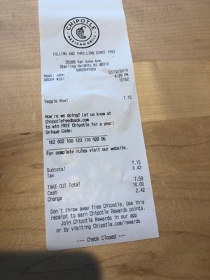 Chipotle Mexican Grill by null