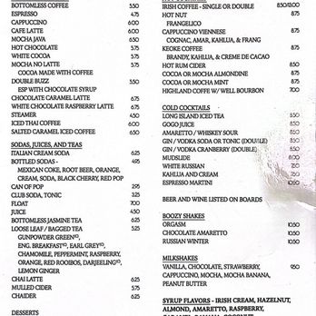 Highland Coffee House - Menu - Coffee & Tea Near Me - Cincinnati, Ohio