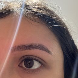 right eyebrow