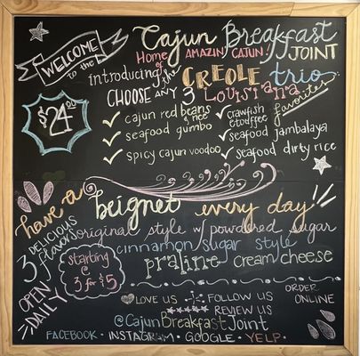 Menu photo 7 Cajun Breakfast Joint Phoenix, AZ Menu photo 7 Cajun Breakfast Joint Phoenix, AZ
