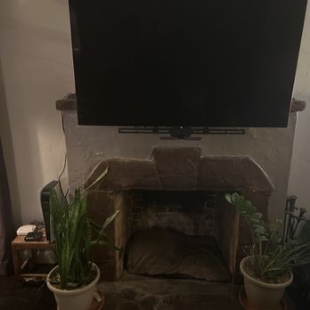 Universal Mounting Services - Pulled down tv - TV Mounting Near Me Universal Mounting Services - Pulled down tv - TV Mounting Near Me