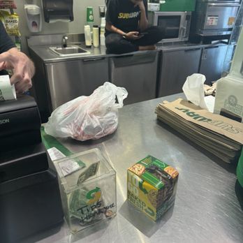 Subway - COMPLETELY BAREFOOT! - Sandwiches Near Me - Rockingham, North Carolina