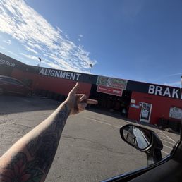 GO TO KING TIRES ON WATT, f*** dis place fr