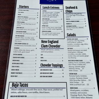The Dutchie - Menu 1-24-25 - Seafood Near Me - Morro Bay, California