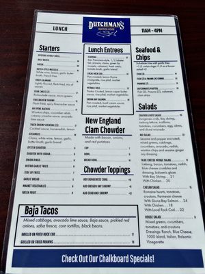 Menu photo 8 The Dutchie Morro Bay, CA