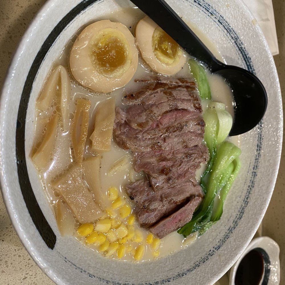 Hashi Gawa - Spicy miso wagyu beef (noticed how the broth is not spicy) - Japanese Near Me - Alameda, California Hashi Gawa - Spicy miso wagyu beef (noticed how the broth is not spicy) - Japanese Near Me - Alameda, California
