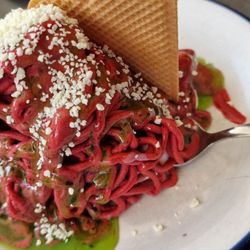 Eiscafe Riviera - Spaghetti-Eis