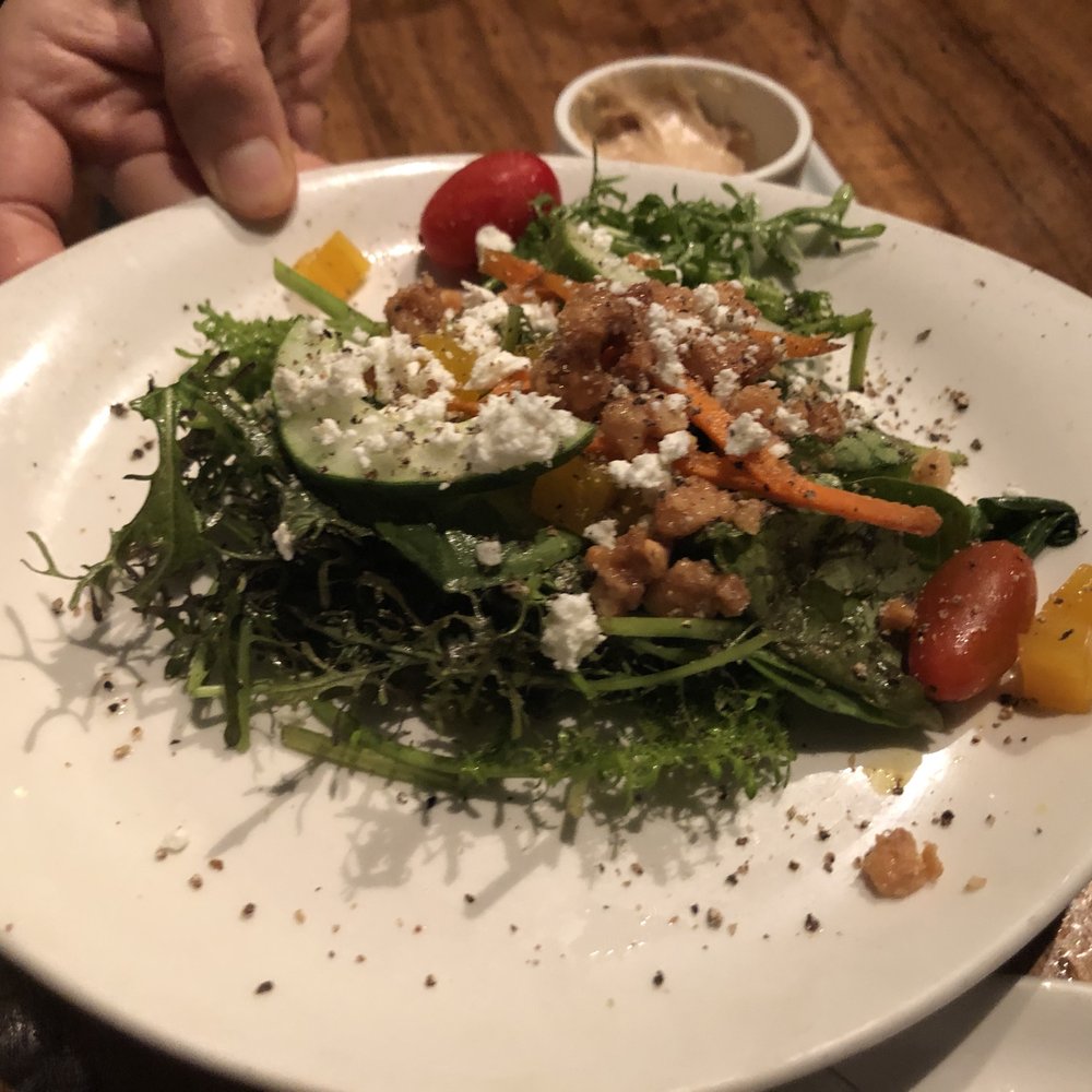 Keoki's Paradise - Local greens salad - Seafood Near Me - Koloa, Hawaii