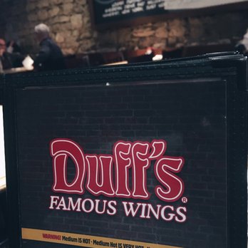 Duff's Famous Wings - Menu cover - Chicken Wings Near Me - Toronto, Ontario Duff's Famous Wings - Menu cover - Chicken Wings Near Me - Toronto, Ontario