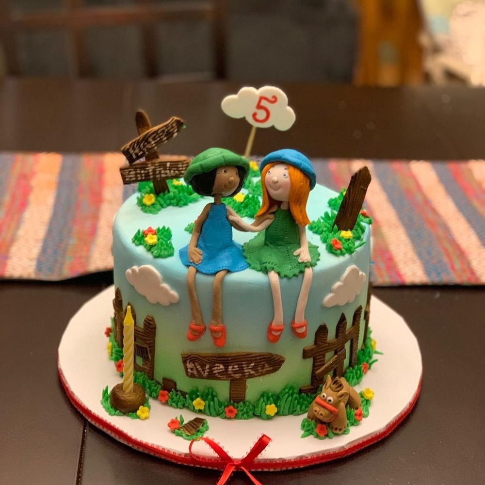 Milly-Molly character cake Milly-Molly character cake