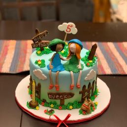 Milly-Molly character cake