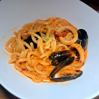 MeNami - Spicy Cream Seafood Udon - Japanese Near Me - Toronto, Ontario
