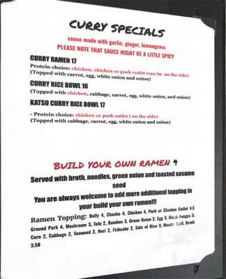 Menu photo 1 Bansho Ramen Berkeley, CA Menu photo 1 Bansho Ramen Berkeley, CA