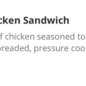 Chick-fil-A - false advertising the thickness of the chicken patty - Fast Food Near Me - Oakland, California Chick-fil-A - false advertising the thickness of the chicken patty - Fast Food Near Me - Oakland, California