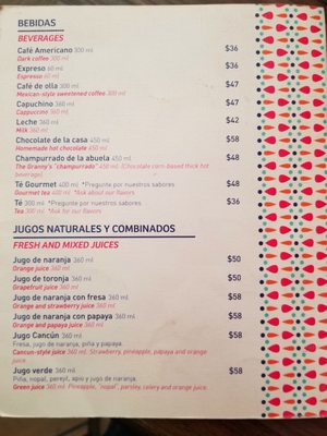 Menu photo 2 Cúcara Mácara México, D.F., DIF Menu photo 2 Cúcara Mácara México, D.F., DIF