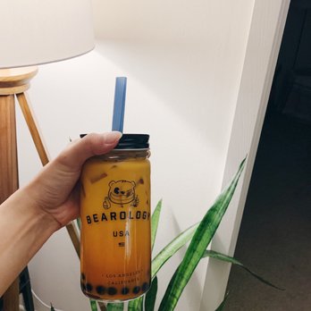 Bearology - Thai Tea Milk boba! - Bubble Tea Near Me - Schaumburg, Illinois Bearology - Thai Tea Milk boba! - Bubble Tea Near Me - Schaumburg, Illinois