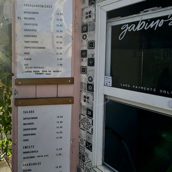 Gabinos - Menu - Salad Near Me - Palm Springs, California Gabinos - Menu - Salad Near Me - Palm Springs, California