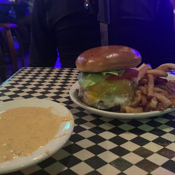 Blue Canoe - BC Burger and crack dip - Bars Near Me - Tupelo, Mississippi