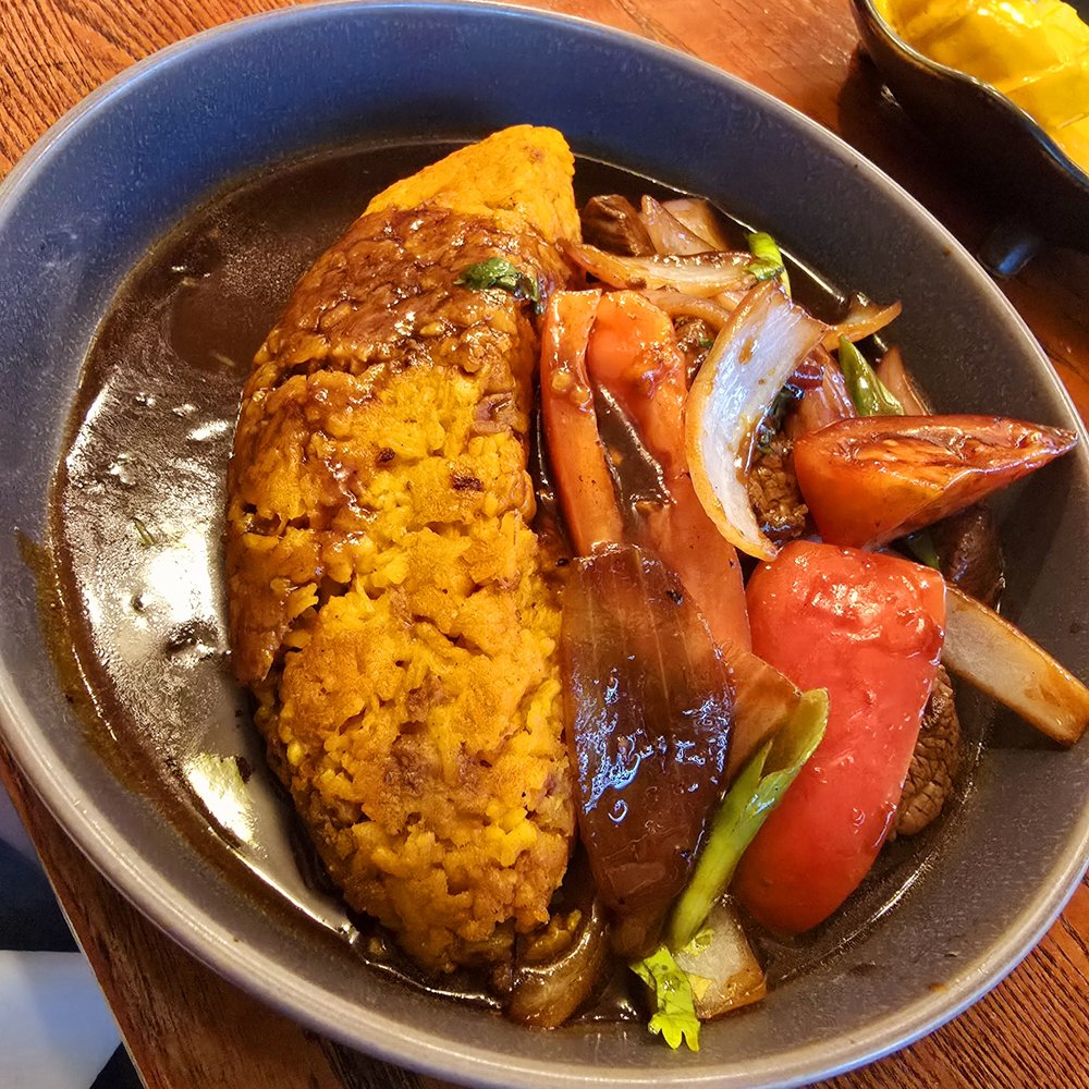 Inka Grill - Tacu tacu con lomo - Peruvian Near Me - Roanoke, Virginia Inka Grill - Tacu tacu con lomo - Peruvian Near Me - Roanoke, Virginia