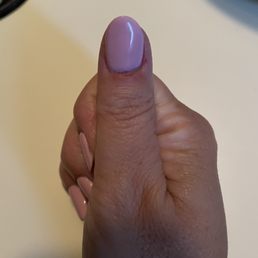 Cut on the right side and the base of the nail bed.