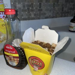 The Rice House - Special Fried Rice (Half) in a big box! Filled to the top and plenty of meat!