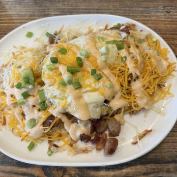 The Pan - The "Original" Loaded Hash Browns - Pizza Near Me - Gardena, California The Pan - The "Original" Loaded Hash Browns - Pizza Near Me - Gardena, California