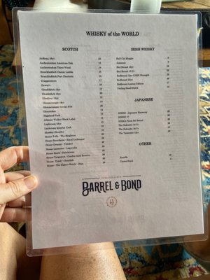 Menu photo 4 Barrel & Bond Paducah, KY Menu photo 4 Barrel & Bond Paducah, KY