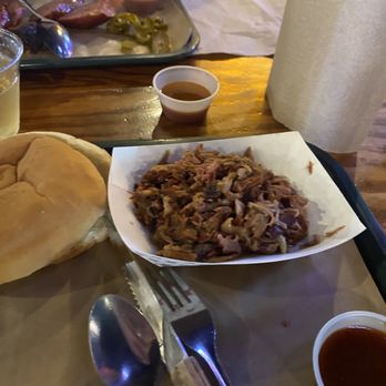 Hard Eight BBQ - Pulled pork sandwich. - Barbeque Near Me - Coppell, Texas
