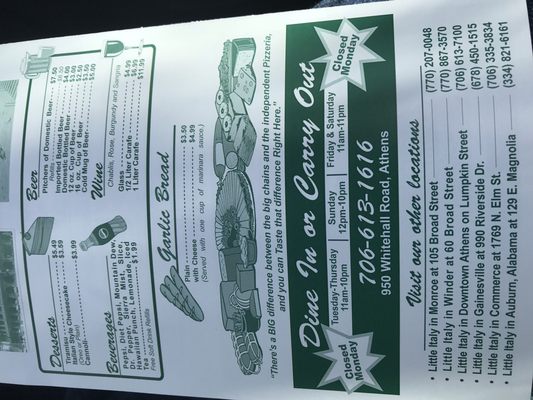 Menu photo 4 Peppino's Pizzeria Athens, GA Menu photo 4 Peppino's Pizzeria Athens, GA