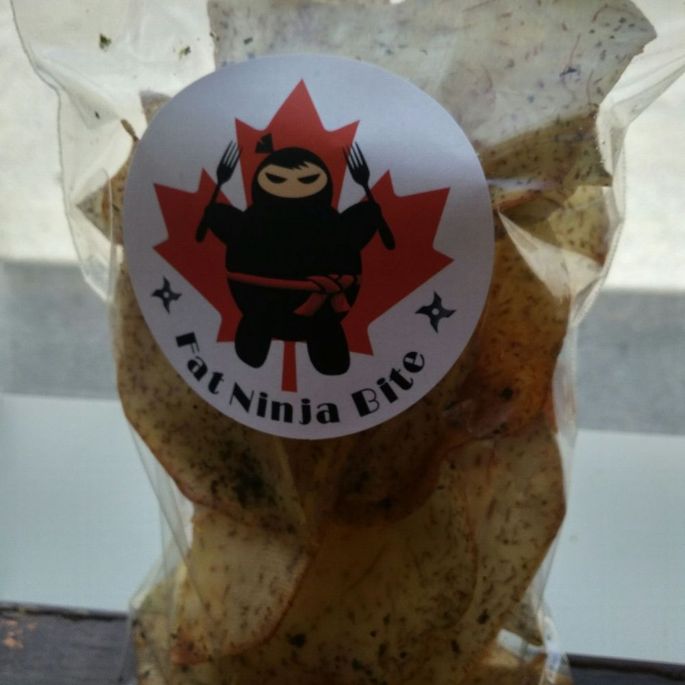 Fat Ninja Bite - Addictive taro chips - Japanese Near Me - Toronto, Ontario Fat Ninja Bite - Addictive taro chips - Japanese Near Me - Toronto, Ontario
